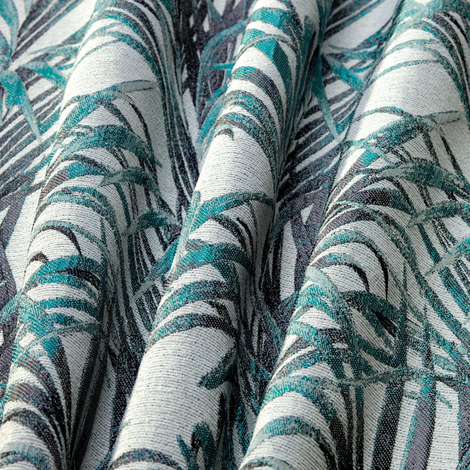 Hot Tissu TROPICO coloris bleu nattier - 4MURS Rideaux, Voilages Et Stores Sur Mesure