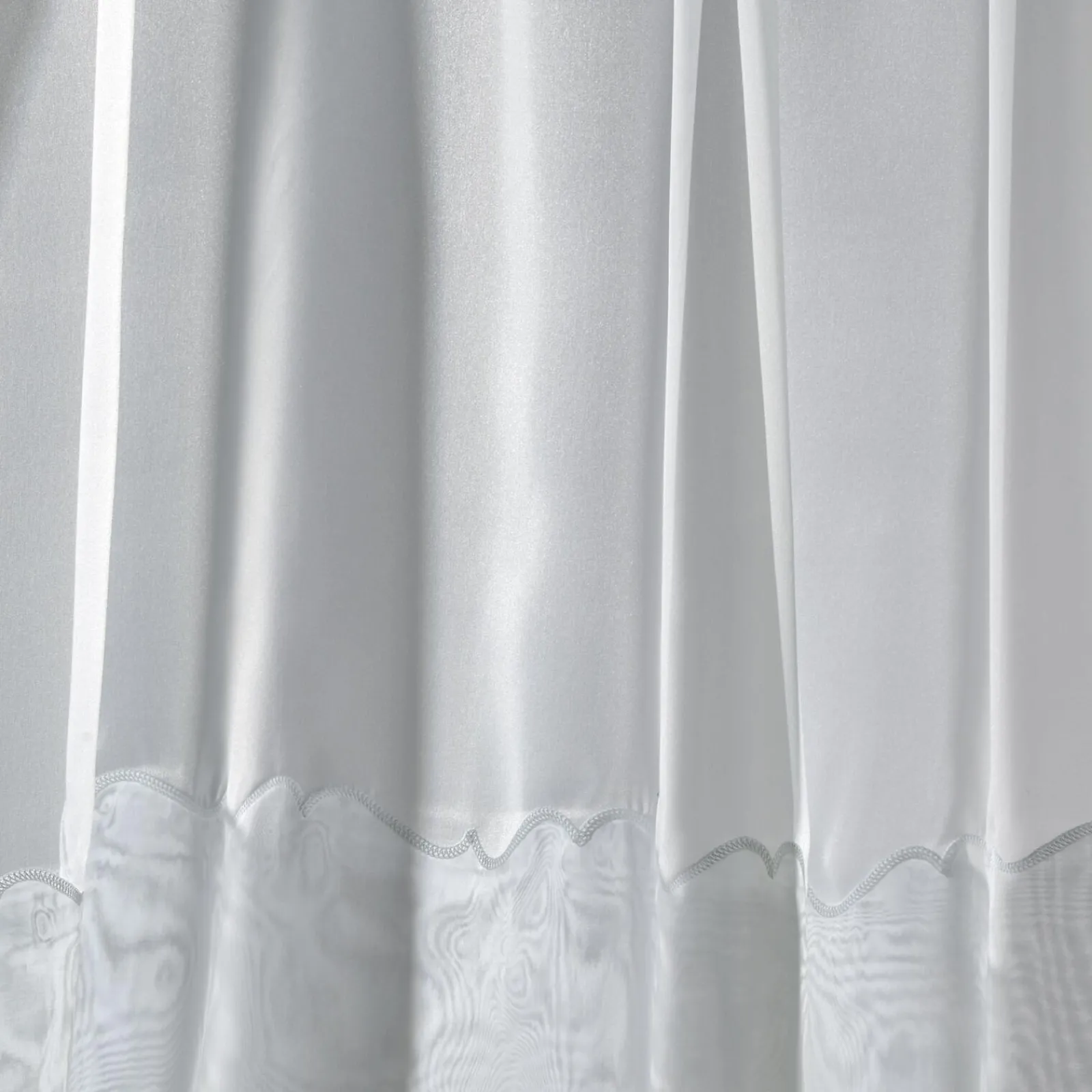 Sale Tissu VOILE 9112 coloris blanc - 4MURS Rideaux, Voilages Et Stores Sur Mesure