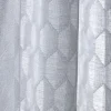 Discount Tissu YASMINE coloris blanc - 4MURS Rideaux, Voilages Et Stores Sur Mesure