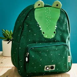 New Sac à dos MR. CROCODILE coloris vert - 4MURS Enfant Mode Et Accessoires Enfant|Sacs
