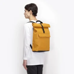 Online Sac à dos JASPER LOTUS coloris moutarde - 4MURS Sacs