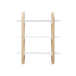 Clearance Etagère BELLWOOD coloris pin et blanc - 4MURS Rangements|Meubles De Rangement