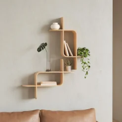 Fashion Etagère en bois SHELF coloris beige - 4MURS Meubles De Rangement