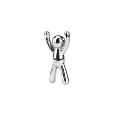 Hot Ouvre-bouteilles BUDDY coloris argent - 4MURS Arts De La Table
