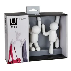 New Patère BUDDY coloris blanc - 4MURS Rangements