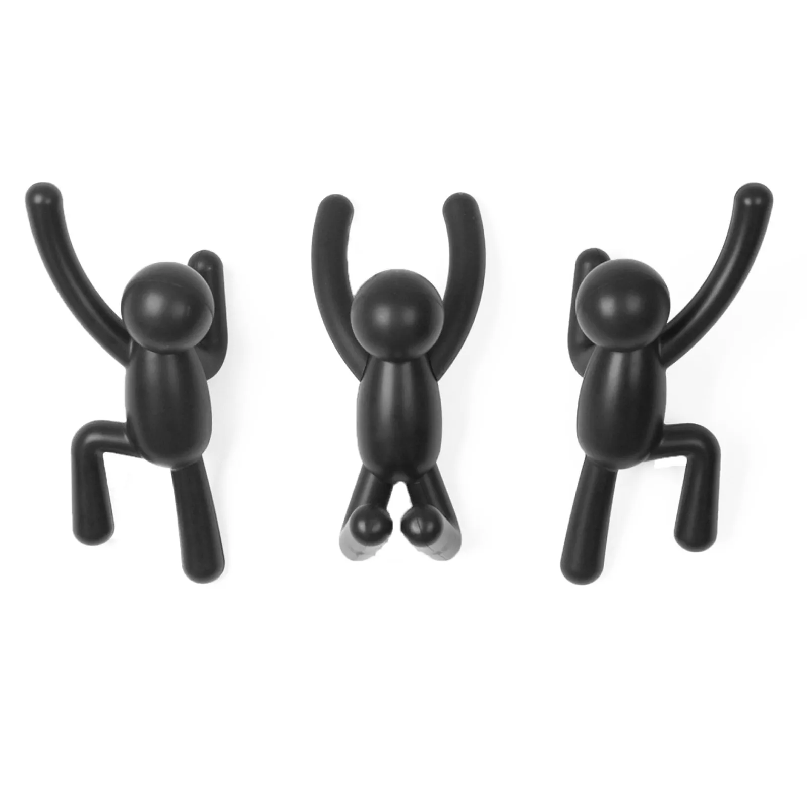 Clearance Patère BUDDY coloris noir - 4MURS Rangements