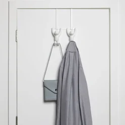 Outlet Patère BUDDY DOUBLE coloris blanc - 4MURS Rangements