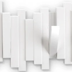 Discount Patère SLIDING coloris blanc - 4MURS Rangements