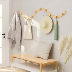 New Patère SLINKA coloris bouleau - 4MURS Rangements
