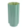 Sale Vase FLORE coloris bleu vert - 4MURS Objets Déco