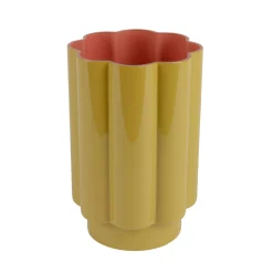 Best Vase FLORE coloris jaune orange - 4MURS Objets Déco