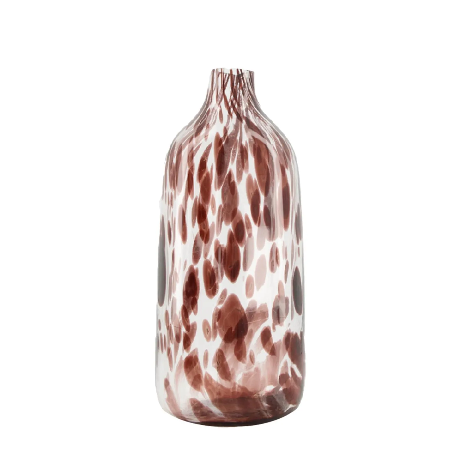 New Vase GUEPARD coloris brun diamètre 11 cm - 4MURS Objets Déco