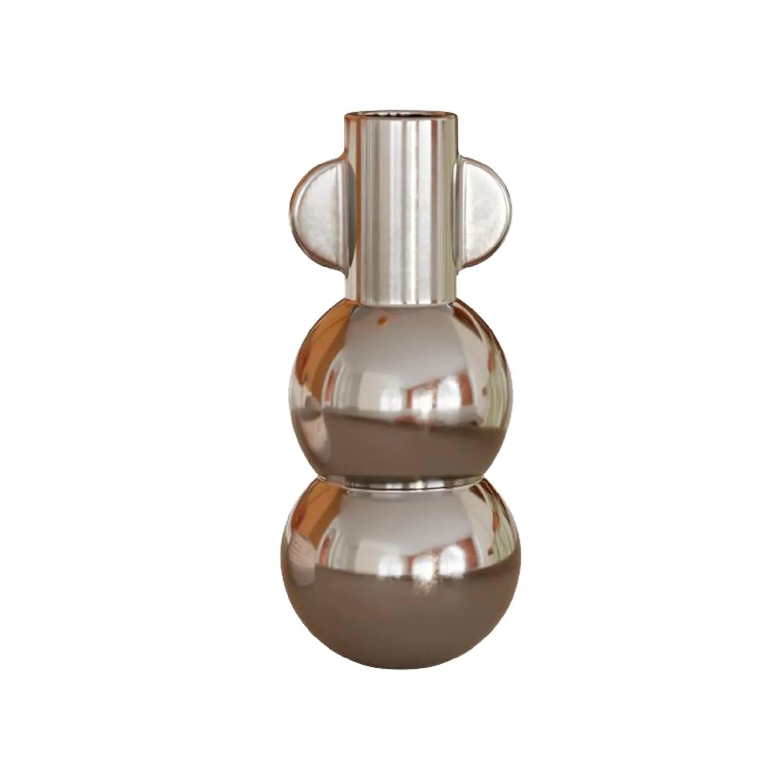 Online Vase MANZI coloris argent - 4MURS Objets Déco