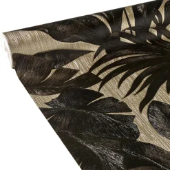 Discount Papier peint intissé GIUNGLA coloris noir - 4MURS Papiers Peints