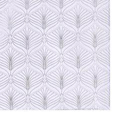 Fashion Vitrage ANAYA coloris argent 60 x 120 cm - 4MURS Voilages, Vitrages, Stores Et Accessoires|Rideaux