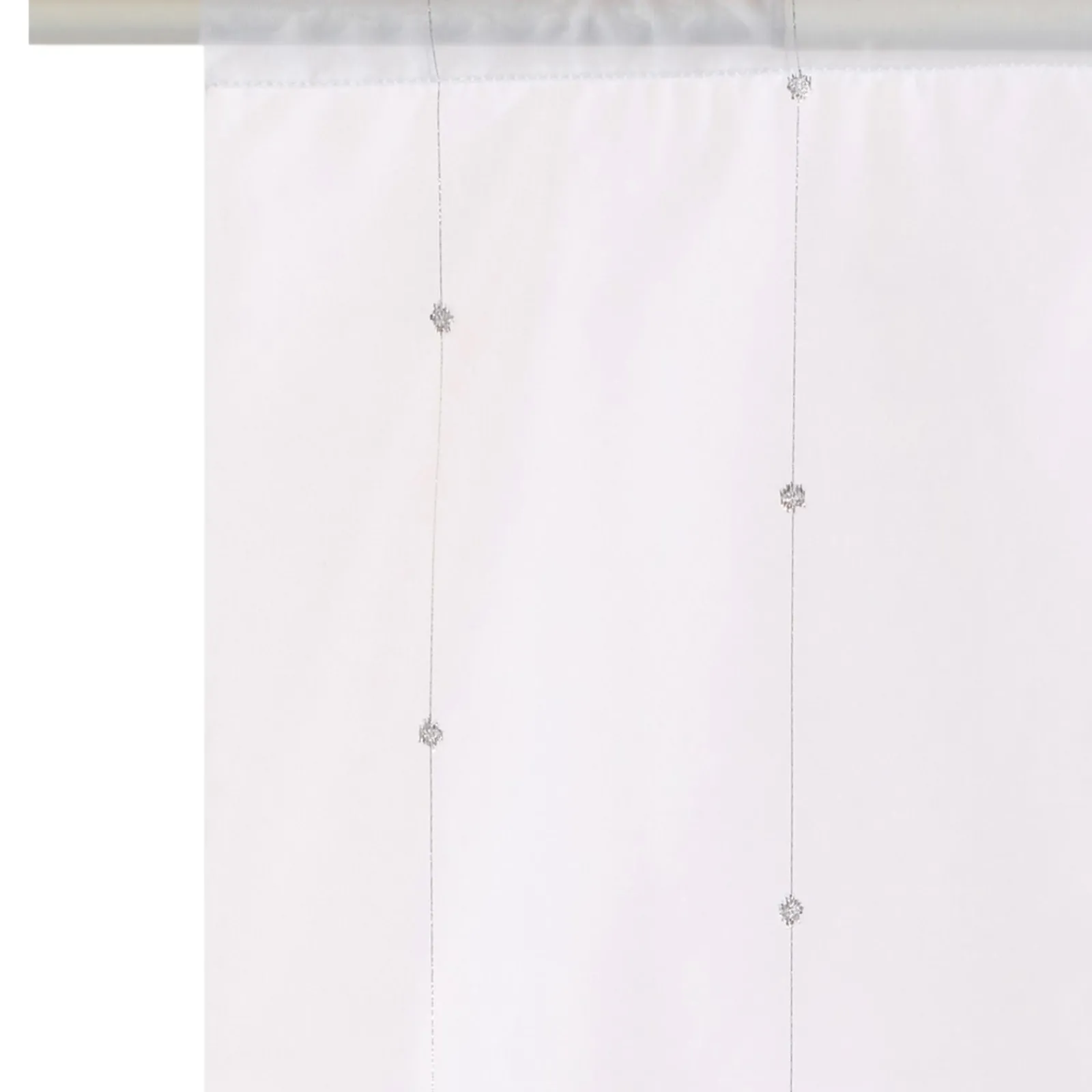 New Vitrage COMÈTE coloris blanc 65 x 130 cm - 4MURS Voilages, Vitrages, Stores Et Accessoires|Rideaux