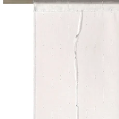Sale Vitrage FILAMENT coloris blanc 90 x 200 cm - 4MURS Voilages, Vitrages, Stores Et Accessoires|Rideaux