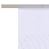 Fashion Vitrage FLOCON coloris blanc 45 x 130 cm - 4MURS Voilages, Vitrages, Stores Et Accessoires|Rideaux