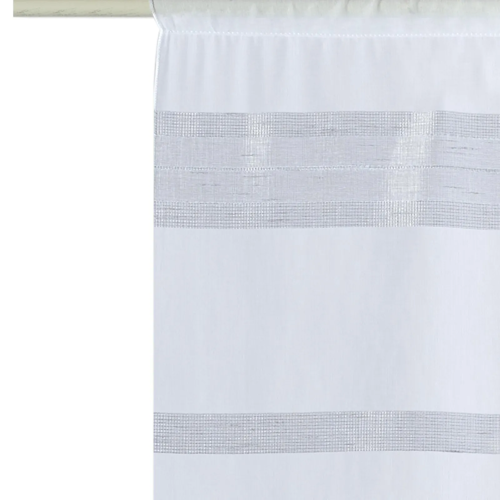Clearance Vitrage GREGE coloris perle 80 x 210 cm - 4MURS Voilages, Vitrages, Stores Et Accessoires|Rideaux