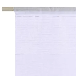 Best Vitrage INDRA coloris blanc 60 x 140 cm - 4MURS Voilages, Vitrages, Stores Et Accessoires|Rideaux