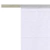 Clearance Vitrage INDRA coloris blanc 45 x 140 cm - 4MURS Voilages, Vitrages, Stores Et Accessoires|Rideaux