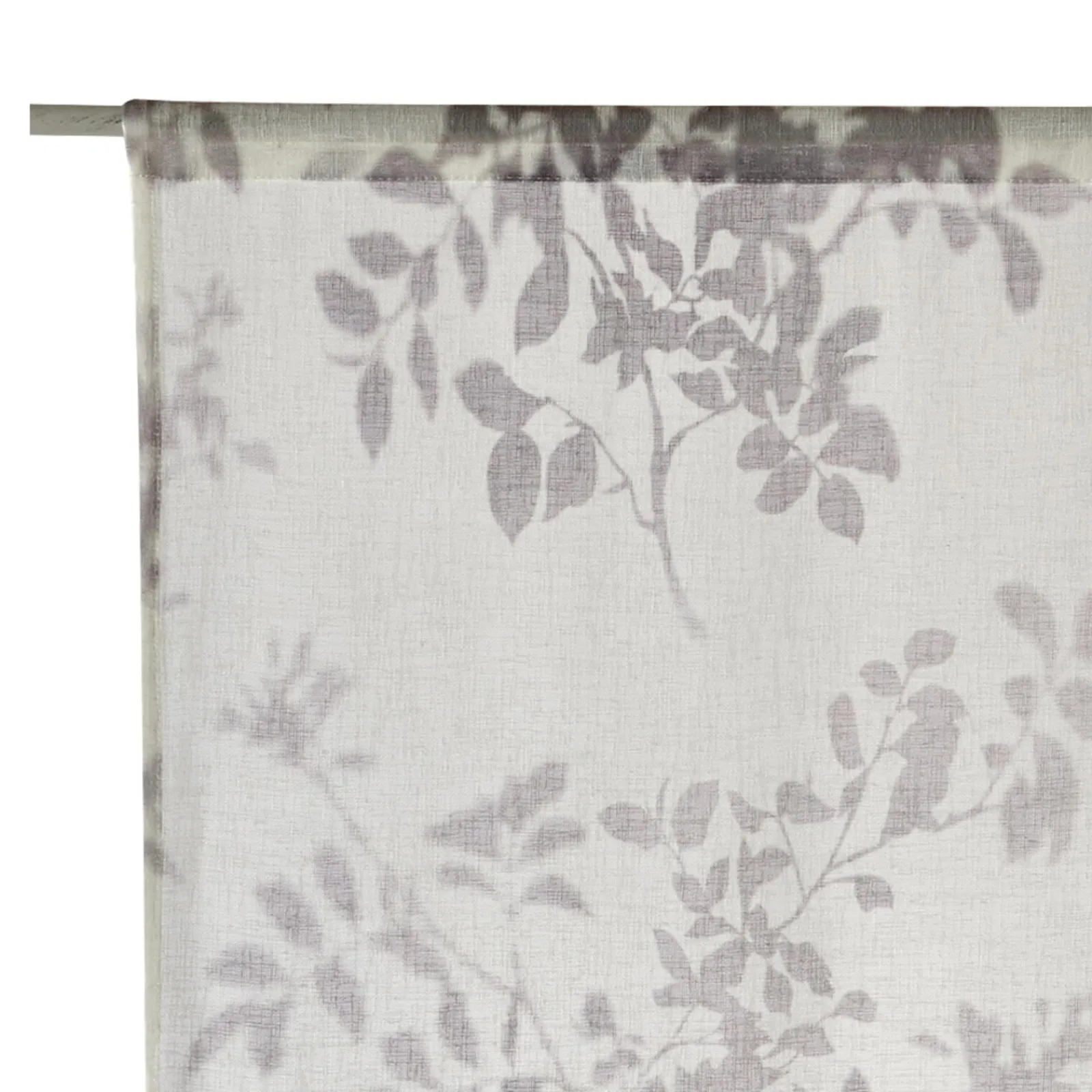 Hot Vitrage OMBRE coloris gris 90 x 210 cm - 4MURS Voilages, Vitrages, Stores Et Accessoires|Rideaux