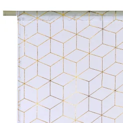 New Vitrage ORIA coloris or 90 x 200 cm - 4MURS Voilages, Vitrages, Stores Et Accessoires|Rideaux