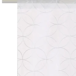 Hot Vitrage ROSA coloris blanc 60 x 120 cm - 4MURS Voilages, Vitrages, Stores Et Accessoires|Rideaux