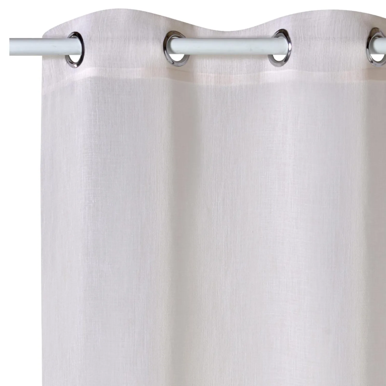 Hot Voilage ACCADIA coloris beige rosé 140 x 240 cm - 4MURS Voilages, Vitrages, Stores Et Accessoires|Rideaux