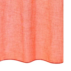 Outlet Voilage AIA coloris corail 140 x 240 cm - 4MURS Voilages, Vitrages, Stores Et Accessoires|Rideaux