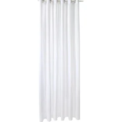 Sale Voilage ASPECT LIN coloris blanc 240 x 260 cm - 4MURS Voilages, Vitrages, Stores Et Accessoires|Rideaux