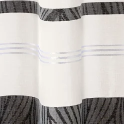 Hot Voilage BAOBAB coloris noir 140 x 240 cm - 4MURS Voilages, Vitrages, Stores Et Accessoires|Rideaux