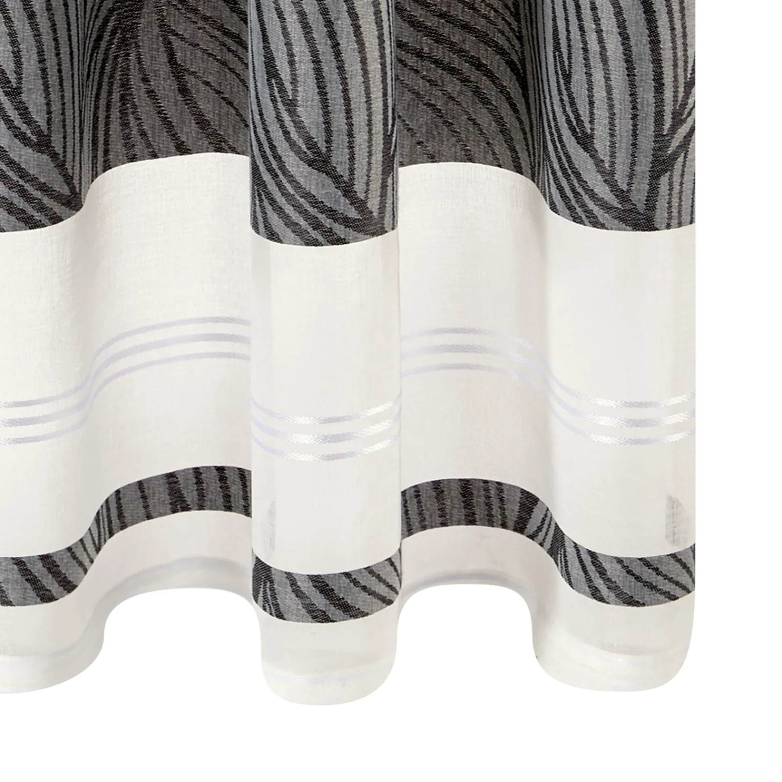 Hot Voilage BAOBAB coloris noir 140 x 240 cm - 4MURS Voilages, Vitrages, Stores Et Accessoires|Rideaux