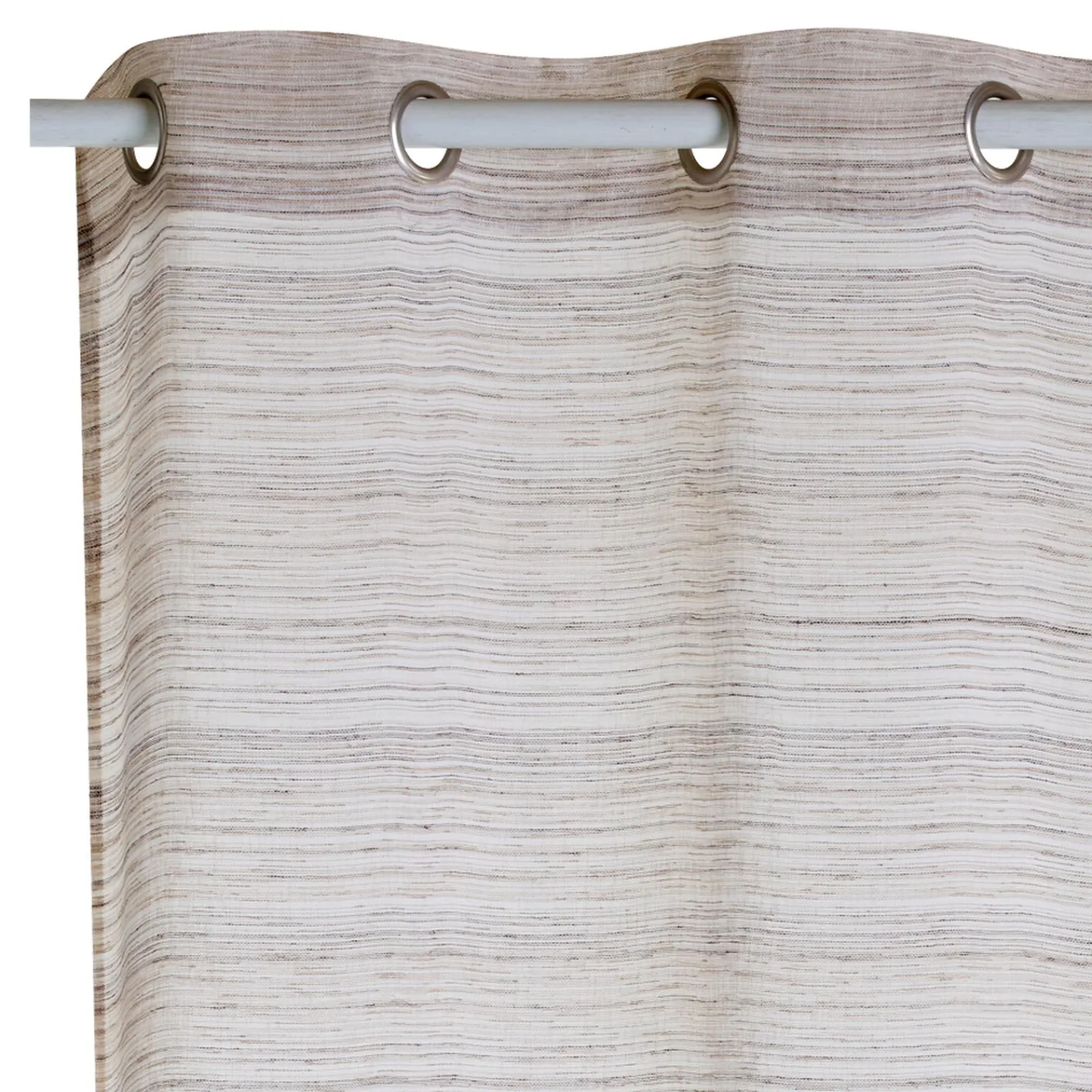 Sale Voilage BOHOU coloris naturel 140 x 240 cm - 4MURS Voilages, Vitrages, Stores Et Accessoires|Rideaux