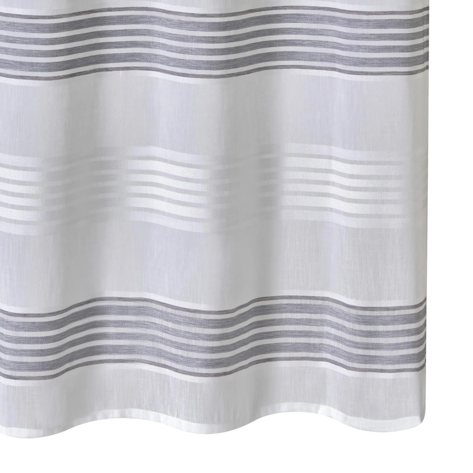 Sale Voilage BRIZA coloris gris perle 140 x 240 cm - 4MURS Voilages, Vitrages, Stores Et Accessoires|Rideaux