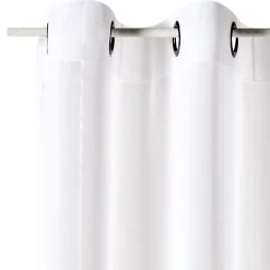 Fashion Voilage CALVI coloris blanc 240 x 260 cm - 4MURS Voilages, Vitrages, Stores Et Accessoires|Rideaux