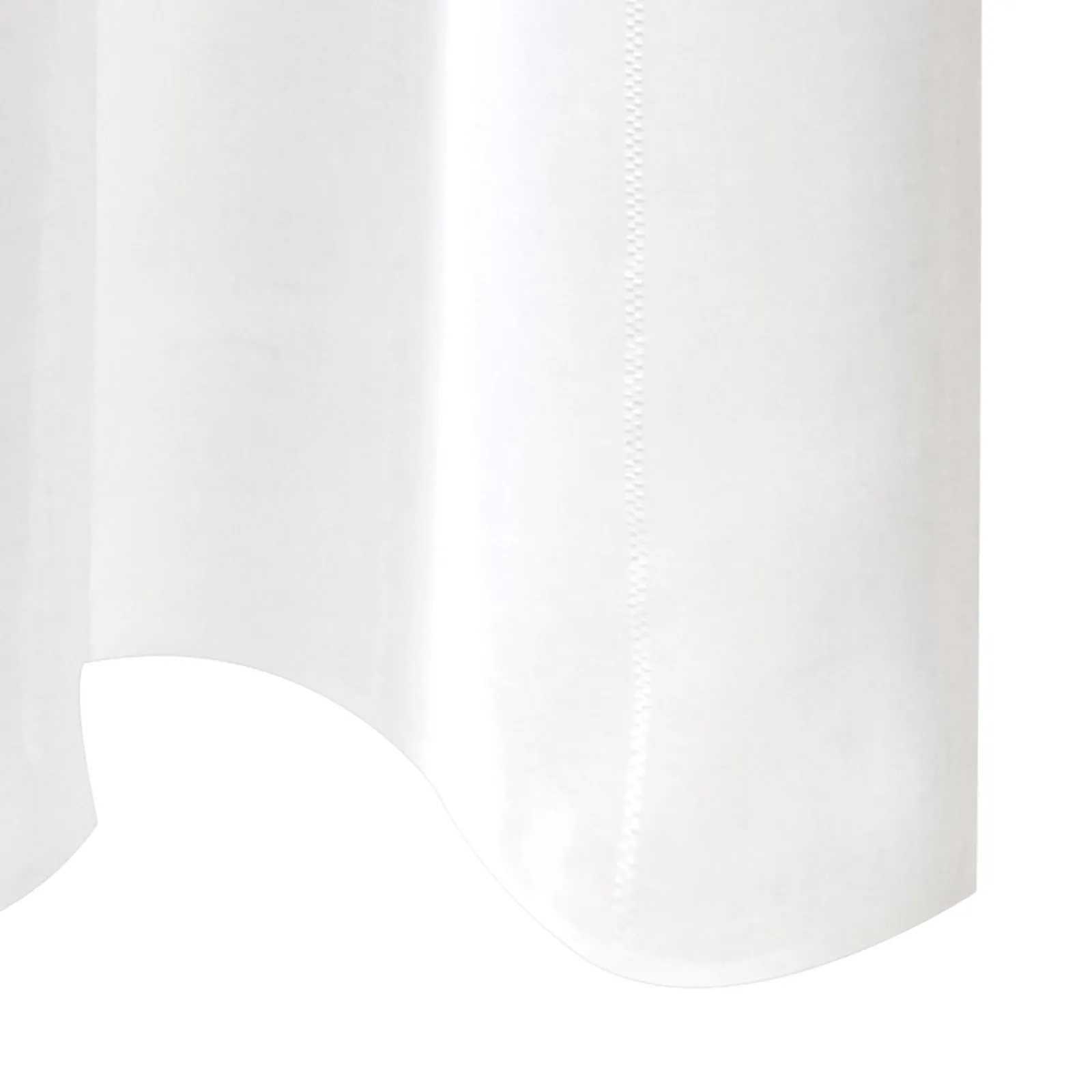 Fashion Voilage CALVI coloris blanc 240 x 260 cm - 4MURS Voilages, Vitrages, Stores Et Accessoires|Rideaux