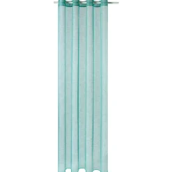 Best Voilage CANOAS coloris bleu aqua 140 x 260 cm - 4MURS Voilages, Vitrages, Stores Et Accessoires|Rideaux