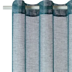Outlet Voilage CANOAS coloris bleu 140 x 260 cm - 4MURS Voilages, Vitrages, Stores Et Accessoires|Rideaux