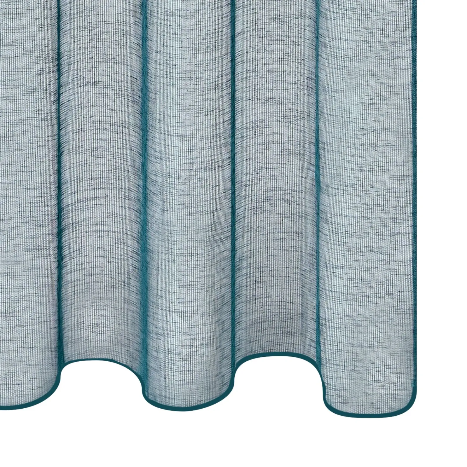 Outlet Voilage CANOAS coloris bleu 140 x 260 cm - 4MURS Voilages, Vitrages, Stores Et Accessoires|Rideaux