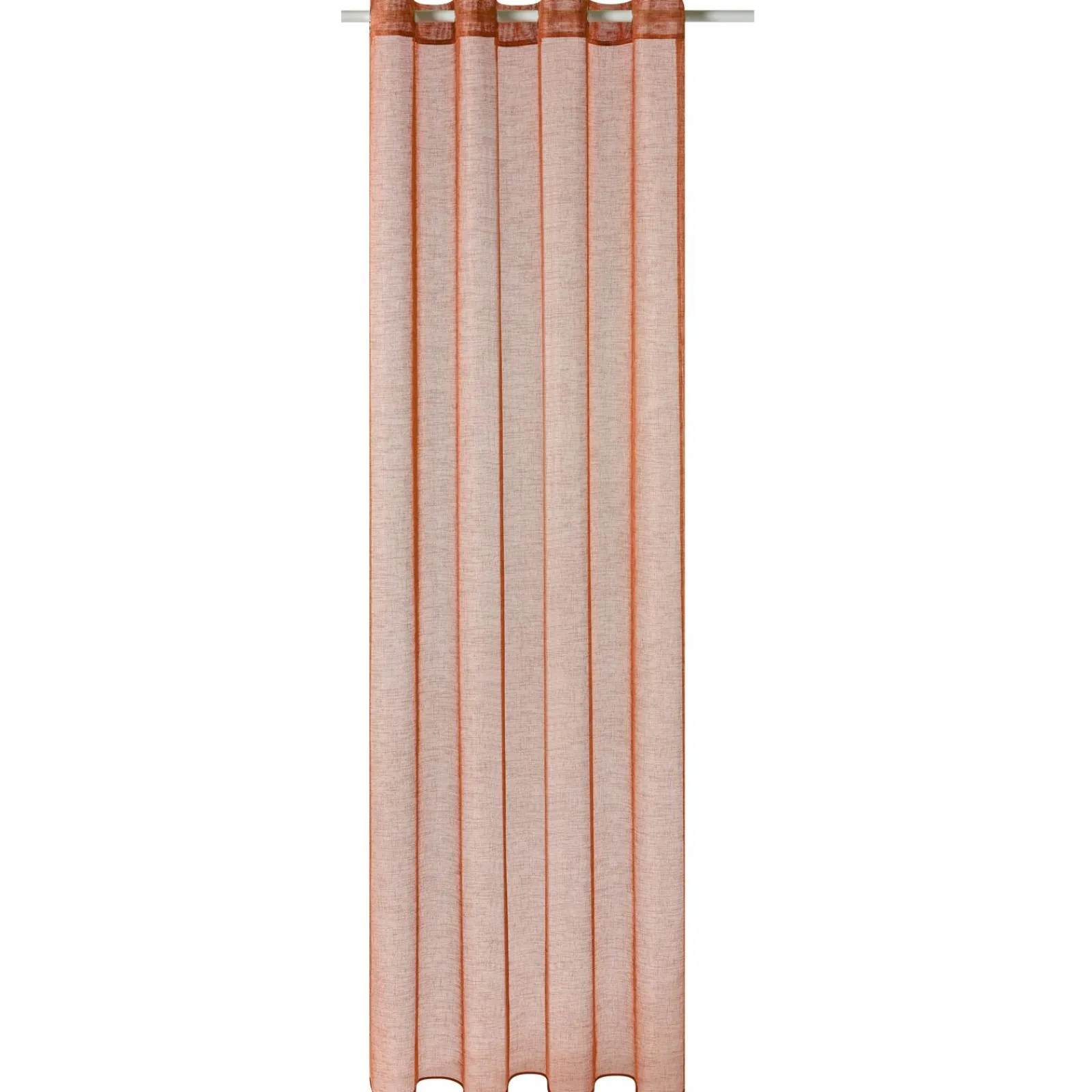 New Voilage CANOAS coloris terre brulée 140 x 260 cm - 4MURS Voilages, Vitrages, Stores Et Accessoires|Rideaux