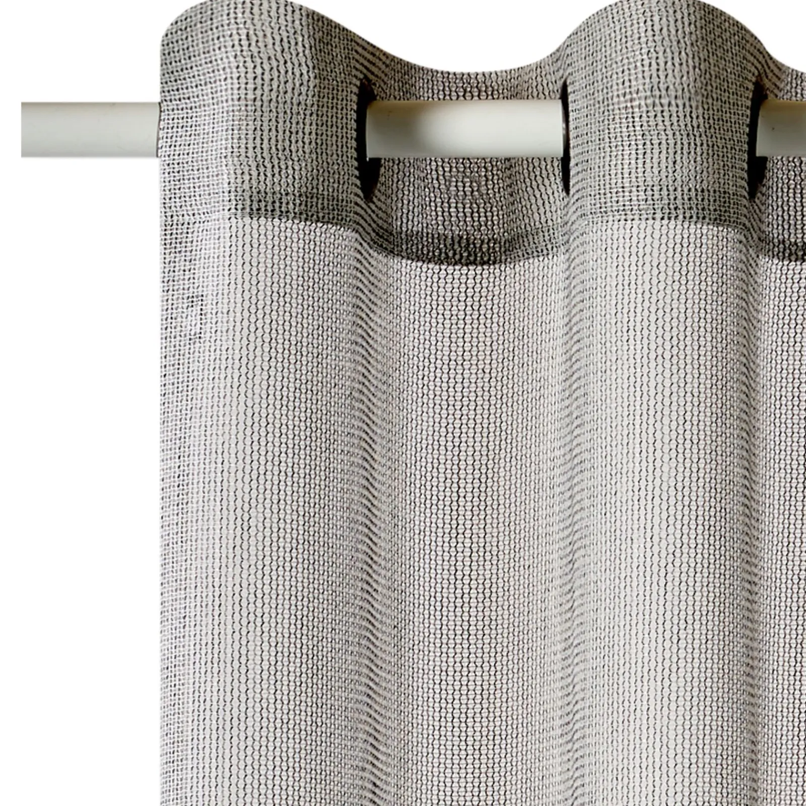 Sale Voilage CHINO coloris gris 140 x 240 cm - 4MURS Voilages, Vitrages, Stores Et Accessoires|Rideaux