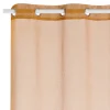 Fashion Voilage COLORS coloris ambre 140 x 260 cm - 4MURS Voilages, Vitrages, Stores Et Accessoires|Rideaux
