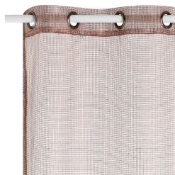 Hot Voilage COOPER coloris cuivre 140 x 260 cm - 4MURS Voilages, Vitrages, Stores Et Accessoires|Rideaux