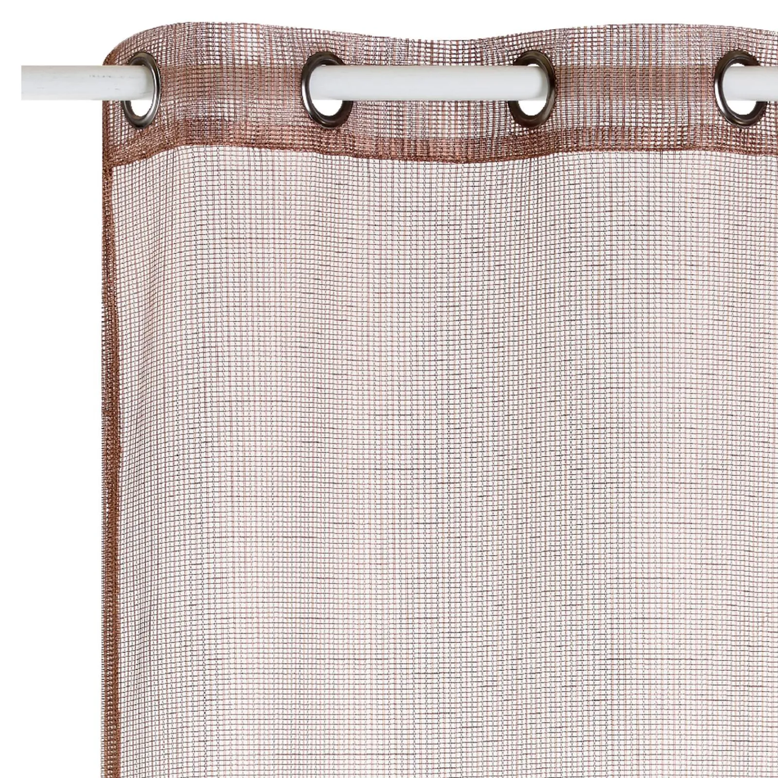 Hot Voilage COOPER coloris cuivre 140 x 260 cm - 4MURS Voilages, Vitrages, Stores Et Accessoires|Rideaux