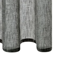 Fashion Voilage DIRITTO coloris noir 140 x 240 cm - 4MURS Voilages, Vitrages, Stores Et Accessoires|Rideaux