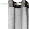 Fashion Voilage ENZOY coloris gris 140 x 240 cm - 4MURS Voilages, Vitrages, Stores Et Accessoires|Rideaux