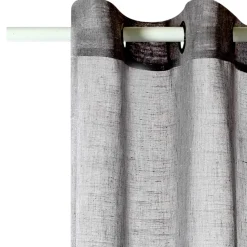 Fashion Voilage ENZOY coloris gris 140 x 240 cm - 4MURS Voilages, Vitrages, Stores Et Accessoires|Rideaux