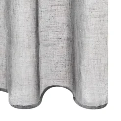 Fashion Voilage ENZOY coloris gris 140 x 240 cm - 4MURS Voilages, Vitrages, Stores Et Accessoires|Rideaux