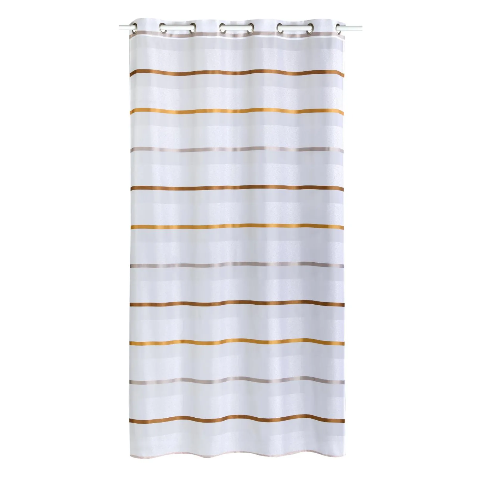 Discount Voilage GALEA coloris ocre 140 x 240 cm - 4MURS Voilages, Vitrages, Stores Et Accessoires|Rideaux